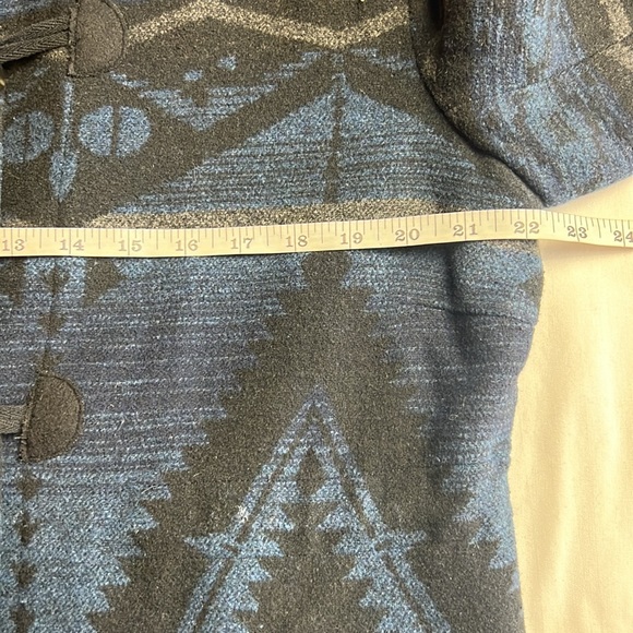 NWT’S Buffalo Jackson Ganado Coat Hooded Parka Women Large Blue Navajo Aztec - Picture 13 of 15